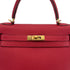 HERMES KELLY 25 RETOURNE ROUGE VIF TOGO HAND SHOULDER BAG A GHW 90299804 - PURPOSE