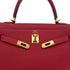 HERMES KELLY 25 RETOURNE ROUGE VIF TOGO HAND SHOULDER BAG A GHW 90299804 - PURPOSE