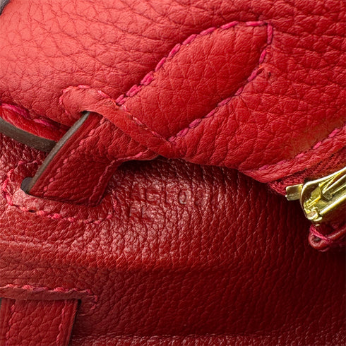 HERMES KELLY 25 RETOURNE ROUGE VIF TOGO HAND SHOULDER BAG A GHW 90299804 - PURPOSE