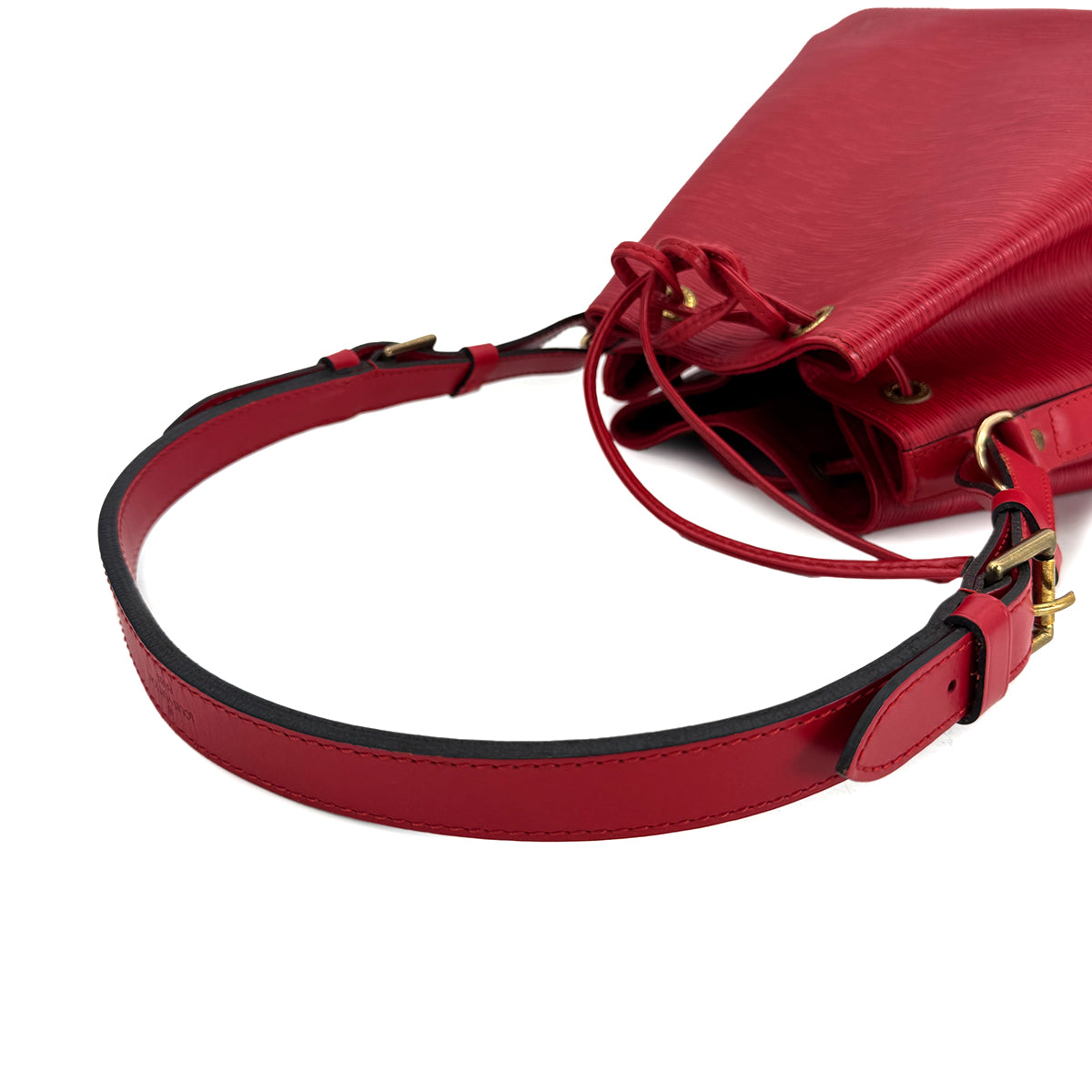 LOUIS VUITTON EPI PETIT NOE SHOULDER BAG CASTILIAN RED LEATHER M44107 90299806
