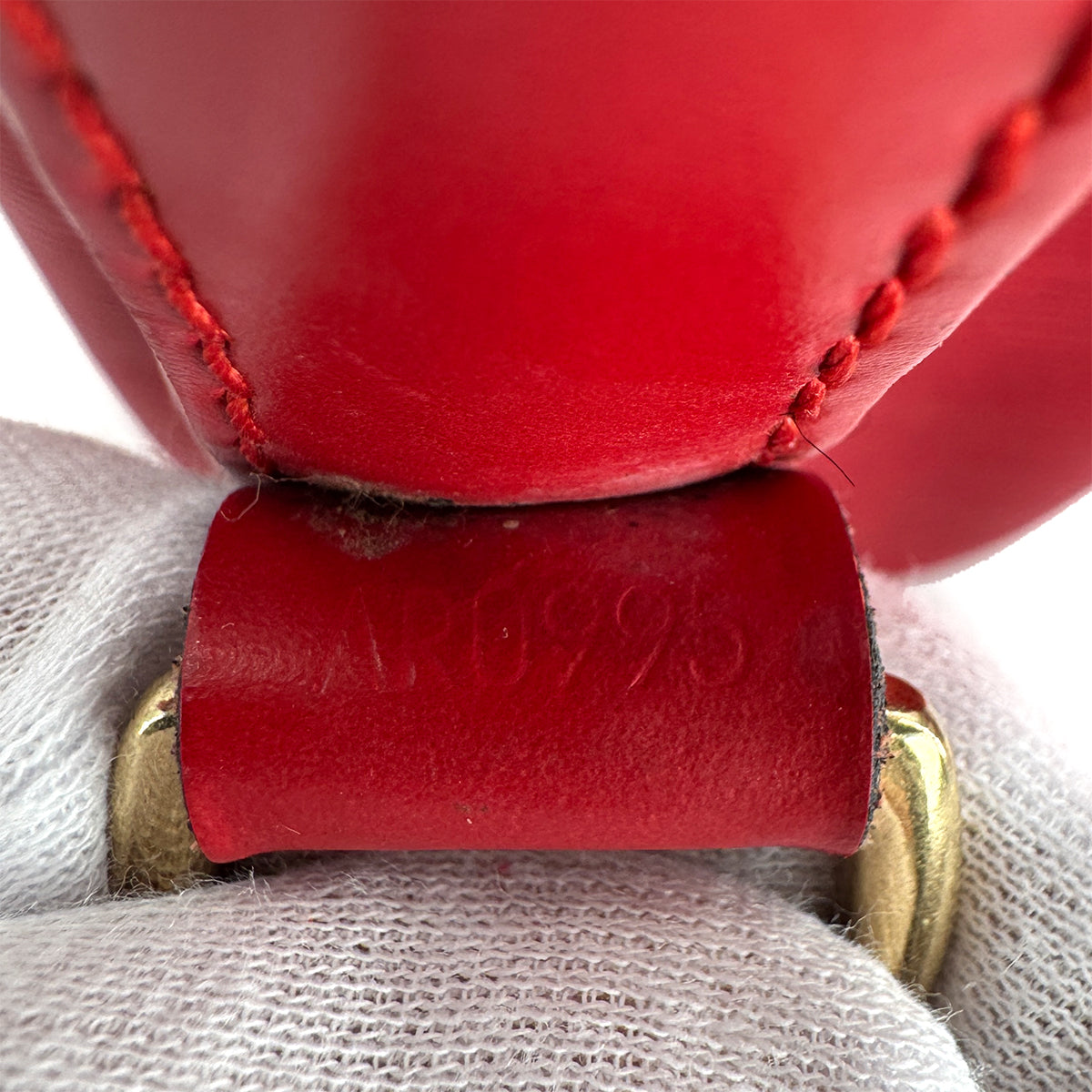 LOUIS VUITTON EPI PETIT NOE SHOULDER BAG CASTILIAN RED LEATHER M44107 90299806