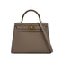 HERMES KELLY 28 SELLIER ETOUPE VEAU EPSOM HAND SHOULDER BAG A GHW SPO 90299807 - PURPOSE