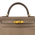 HERMES KELLY 28 SELLIER ETOUPE VEAU EPSOM HAND SHOULDER BAG A GHW SPO 90299807 - PURPOSE