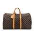 LOUIS VUITTON MONOGRAM KEEPALL 55 LUGGAGE BROWN M41424 90299815