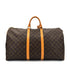 LOUIS VUITTON MONOGRAM KEEPALL 55 LUGGAGE BROWN M41424 90299815