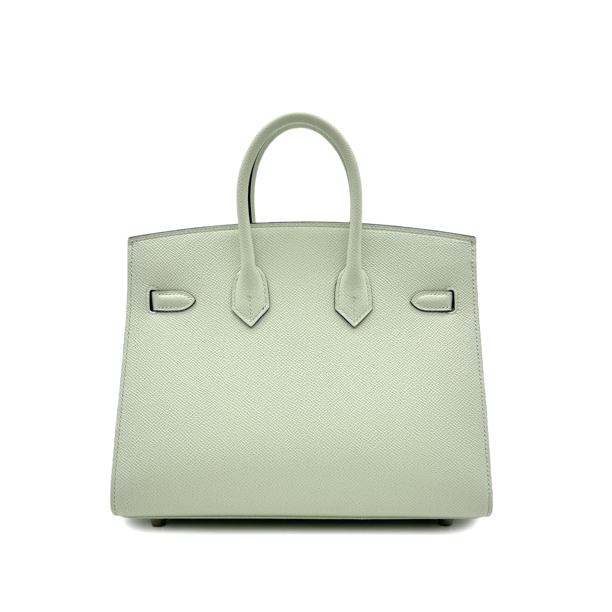 HERMES BIRKIN 25 SELLIER GRIS NEVE EPSOM HAND BAG B SHW 90299817