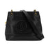 CHANEL VINTAGE BIG COCO CHAIN SHOULDER BAG BLACK CAVIAR SKIN 90299819 - PURPOSE