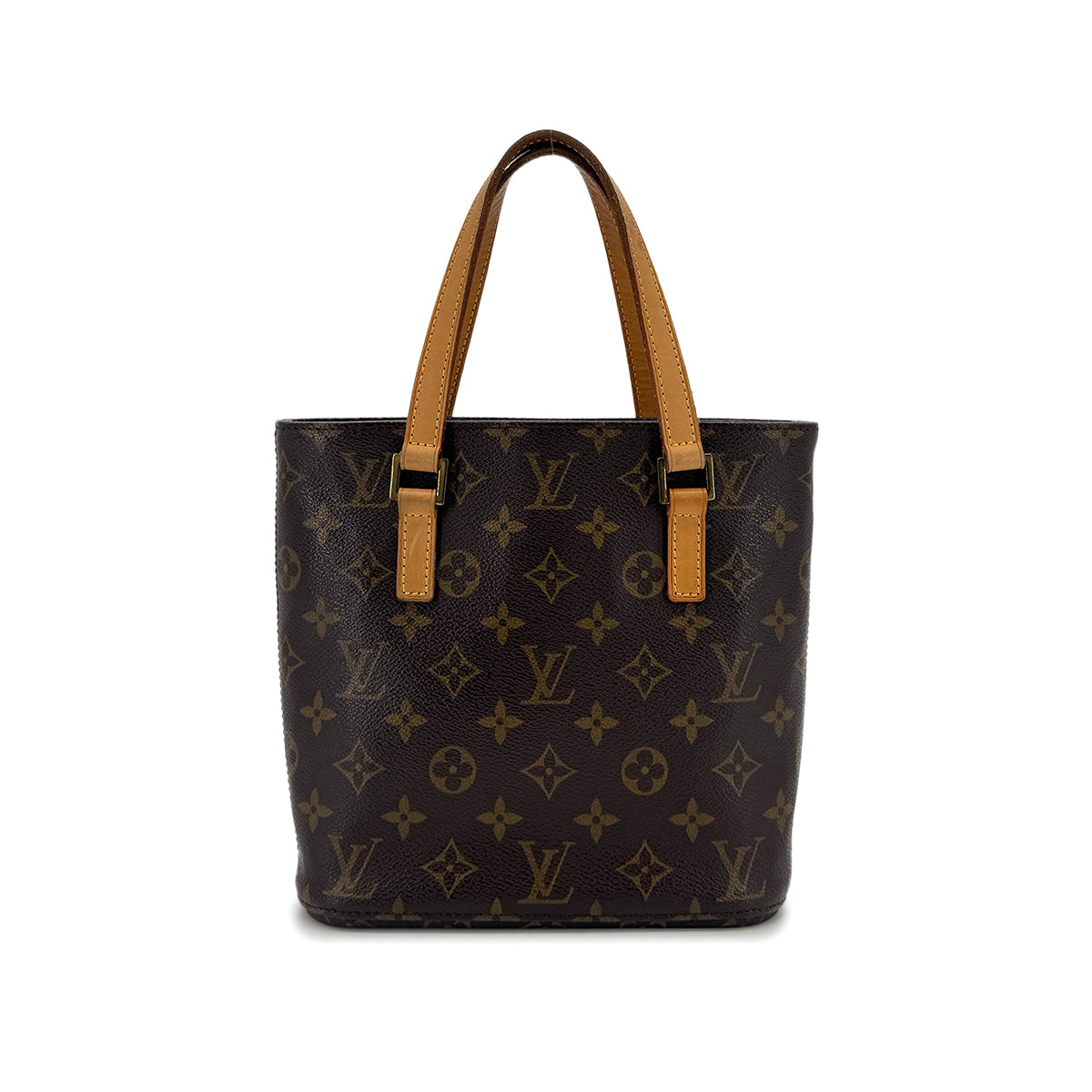 LOUIS VUITTON MONOGRAM VAVIN PM HAND BAG BROWN M51172 90299821