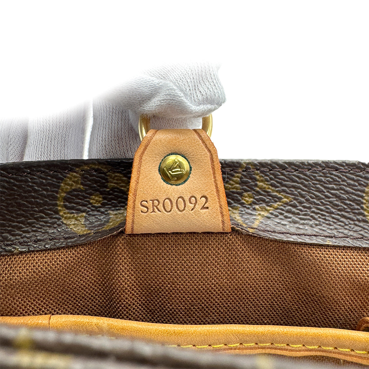 LOUIS VUITTON MONOGRAM VAVIN PM HAND BAG BROWN M51172 90299821
