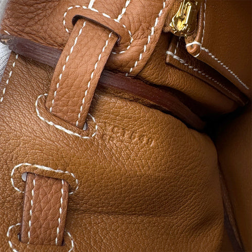 HERMES KELLY 25 RETOURNE GOLD TOGO HAND SHOULDER BAG Y GHW 90299822 - PURPOSE