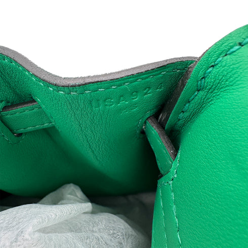 HERMES BIRKIN 25 MINT SWIFT HAND BAG U GHW 90300007 - PURPOSE