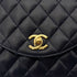 CHANEL VINTAGE MATELASSE HALF MOON CHAIN SHOULDER BAG NAVY LAMB SKIN 90300010 - PURPOSE