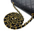 CHANEL VINTAGE MATELASSE HALF MOON CHAIN SHOULDER BAG NAVY LAMB SKIN 90300010 - PURPOSE
