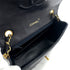 CHANEL VINTAGE MATELASSE HALF MOON CHAIN SHOULDER BAG NAVY LAMB SKIN 90300010 - PURPOSE