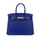 HERMES BIRKIN 30 BLUE ELECTRIQUE TAURILLON CLEMENCE HAND BAG X GHW 90300014 - PURPOSE