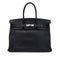 HERMES BIRKIN 35 BLUE INDIGO TAURILLON CLEMENCE HAND BAG □H SHW 90300017 - PURPOSE