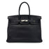 HERMES BIRKIN 35 BLUE INDIGO TAURILLON CLEMENCE HAND BAG □H SHW 90300017 - PURPOSE