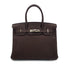 HERMES BIRKIN 30 CHOCOLAT TOGO HAND BAG □K SHW 90300021