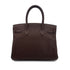 HERMES BIRKIN 30 CHOCOLAT TOGO HAND BAG □K SHW 90300021