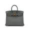 HERMES BIRKIN 25 VERT AMANDE TOGO HAND BAG W GHW 90300027 - PURPOSE