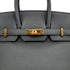 HERMES BIRKIN 25 VERT AMANDE TOGO HAND BAG W GHW 90300027 - PURPOSE