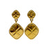 CHANEL VINTAGE EARRINGS MATELASSE GOLD ACCESSORY 90300534 - PURPOSE
