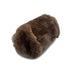 CHANEL VINTAGE CHAIN SHOULDER BAG BROWN FUR 90300546 - PURPOSE
