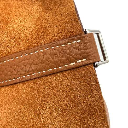 HERMES PICOTIN LOCK PM GOLD TAURILLON CLEMENCE HAND BAG □Q SHW 90300550 - PURPOSE