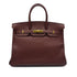 HERMES BIRKIN 35 MARRON FONCE TOGO HAND BAG □C GHW 90300551 - PURPOSE