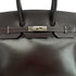 HERMES BIRKIN 35 CHOCOLAT CYCLAMEN BOXCALF HAND BAG □J SHW 90300560 - PURPOSE