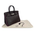 HERMES BIRKIN 35 CHOCOLAT CYCLAMEN BOXCALF HAND BAG □J SHW 90300560 - PURPOSE