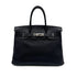 HERMES BIRKIN 30 BLACK TOGO HAND BAG □J SHW 90300574 - PURPOSE