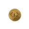 CHANEL VINTAGE COCOMARK BROOCH ROUND GOLD ACCESSORY 94A 90300597