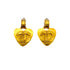 CHANEL VINTAGE EARRINGS HEART COCOMARK ACCESSORY 95P 90300598