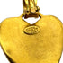 CHANEL VINTAGE EARRINGS HEART COCOMARK ACCESSORY 95P 90300598