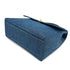 CHANEL VINTAGE TURN LOCK HAND BAG BLUE DENIM CANVAS 90300602 - PURPOSE