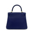 HERMES KELLY 25 RETOURNE BLUE SAPHIR TOGO HAND SHOULDER BAG B GHW 90300651 - PURPOSE