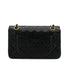 CHANEL VINTAGE CLASSIC FLAP SMALL CHAIN SHOULDER BAG BLACK LAMB SKIN 90300863 - PURPOSE