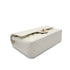CHANEL VINTAGE CLASSIC FLAP MEDIUM CHAIN SHOULDER BAG WHITE CAVIAR SKIN 90301011 - PURPOSE