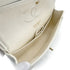 CHANEL VINTAGE CLASSIC FLAP MEDIUM CHAIN SHOULDER BAG WHITE CAVIAR SKIN 90301011 - PURPOSE