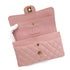 CHANEL VINTAGE CLASSIC FLAP SMALL CHAIN SHOULDER BAG PINK CAVIAR SKIN 90301012 - PURPOSE