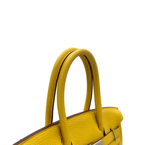 HERMES BIRKIN 30 SOLEIL TAURILLON CLEMENCE HAND BAG □M SHW 90301019 - PURPOSE