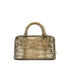 LOEWE AMAZONA MINI HAND BAG GOLD CROCODILE 90301031 - PURPOSE