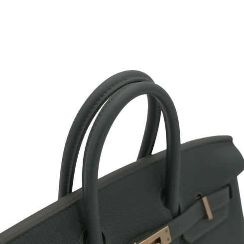 HERMES BIRKIN 25 VERT MANGROVE TOGO HAND BAG K GHW 90301083 - PURPOSE