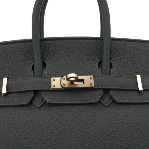 HERMES BIRKIN 25 VERT MANGROVE TOGO HAND BAG K GHW 90301083 - PURPOSE