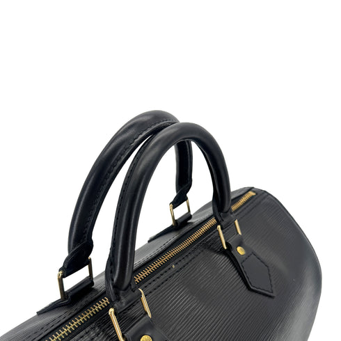 LOUIS VUITTON EPI SPEEDY 30 HAND BAG NOIR LEATHER M59022 90301084 - PURPOSE