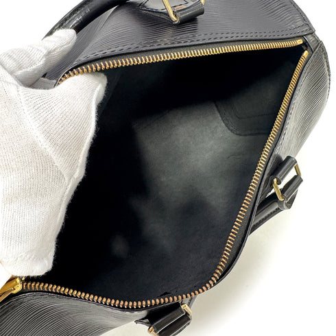 LOUIS VUITTON EPI SPEEDY 30 HAND BAG NOIR LEATHER M59022 90301085 - PURPOSE