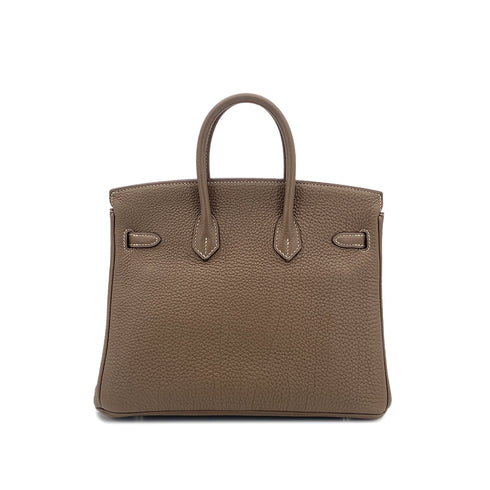 HERMES BIRKIN 25 ETOUPE TOGO HAND BAG □O SHW 90301086 - PURPOSE