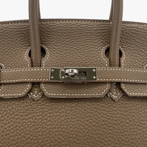 HERMES BIRKIN 25 ETOUPE TOGO HAND BAG □O SHW 90301086 - PURPOSE