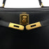 HERMES KELLY 28 SELLIER BLACK BOXCALF HAND SHOULDER BAG 〇Y GHW 90301093 - PURPOSE